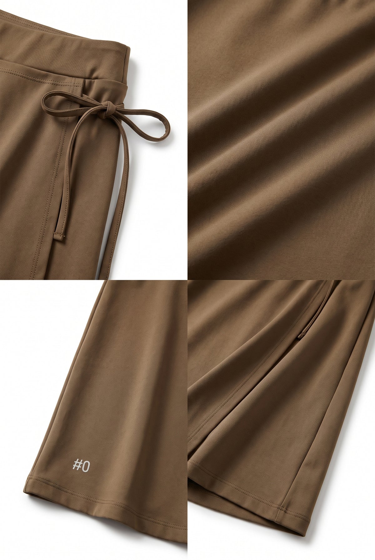 Side-Tie Bow | Women's High-Rise Anti-Exposure Wrap-Style Performance Skirt