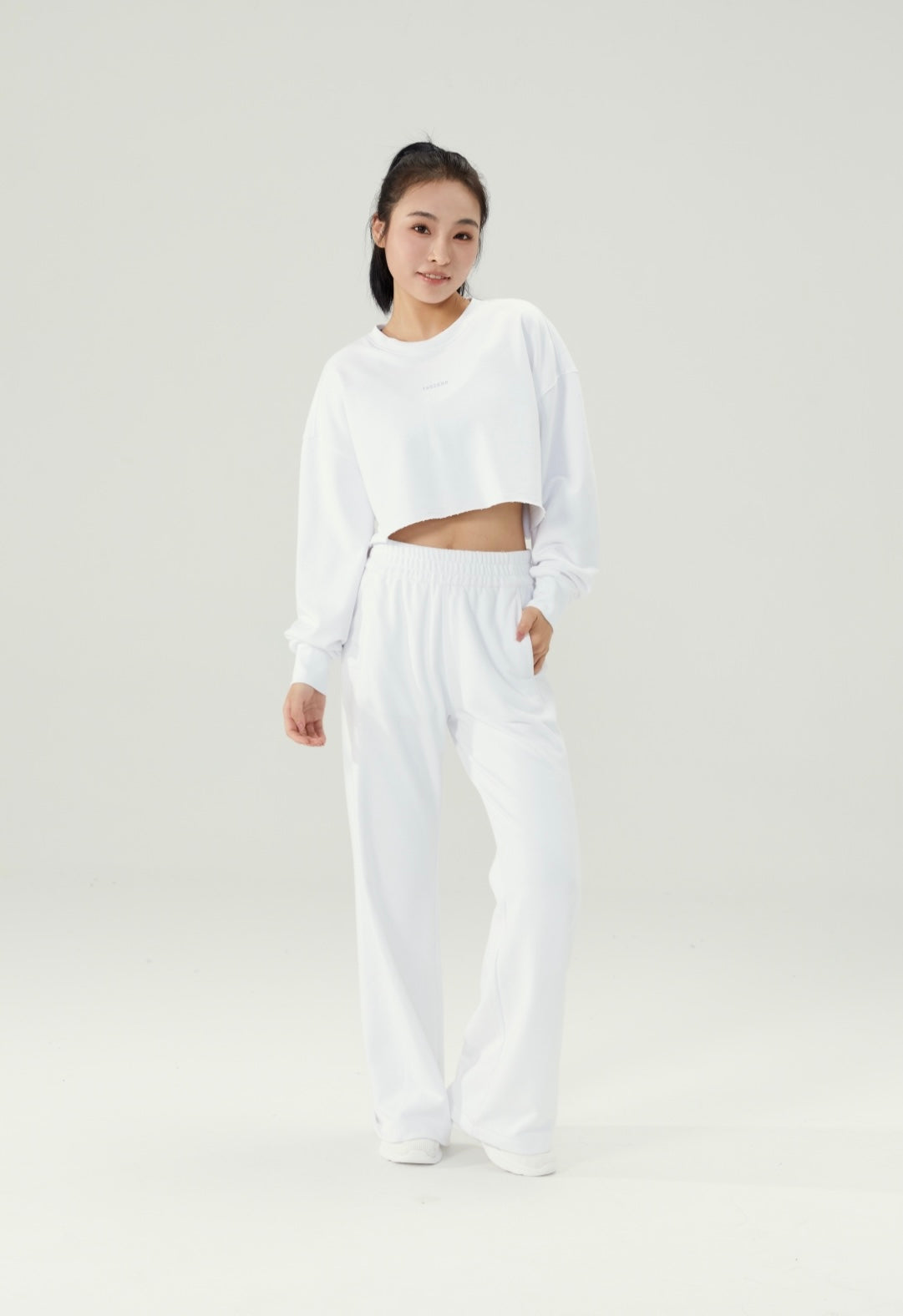 Cozy 直筒運動棉褲