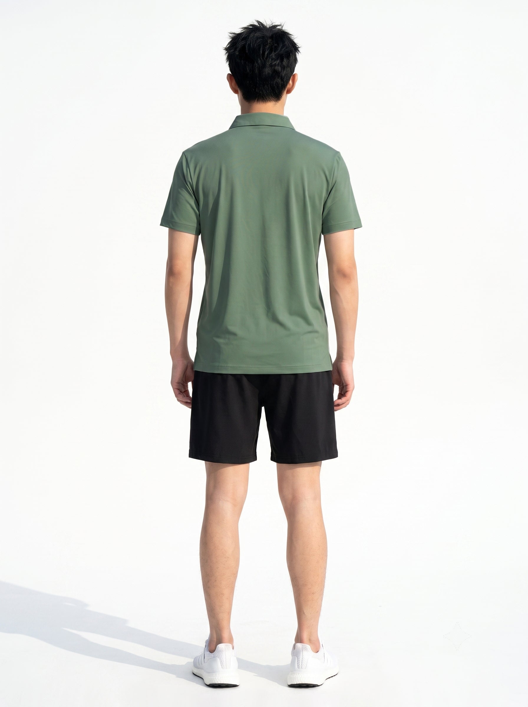 紳⼠⾼球 | 男⼠機能⾼彈商務運動 Polo 衫