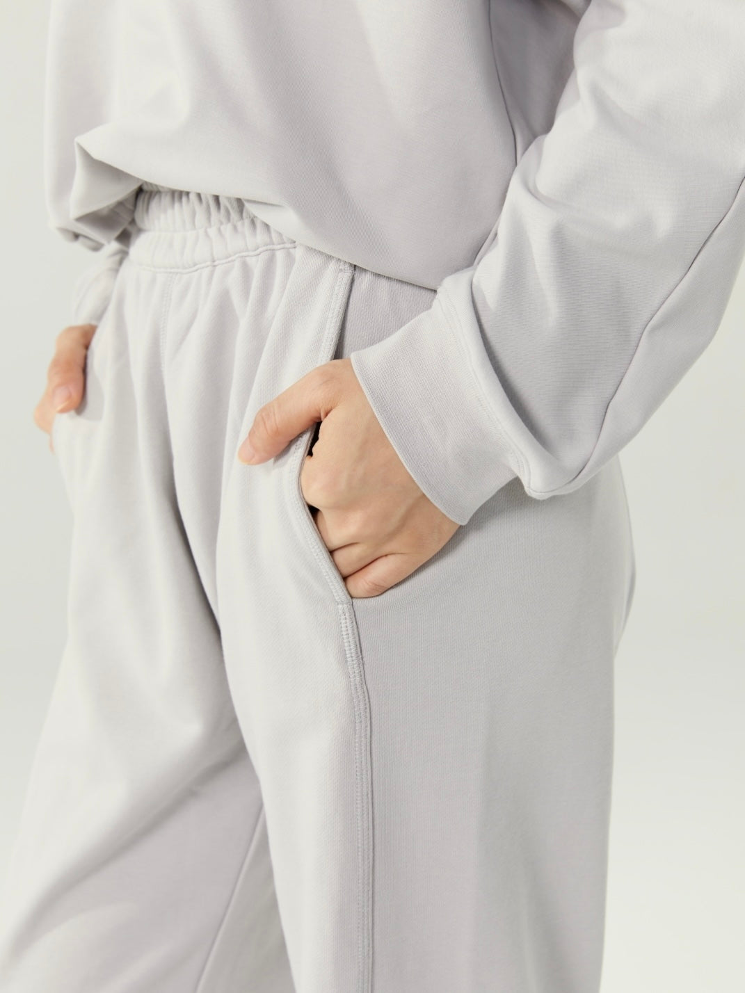 Cozy 直筒運動棉褲