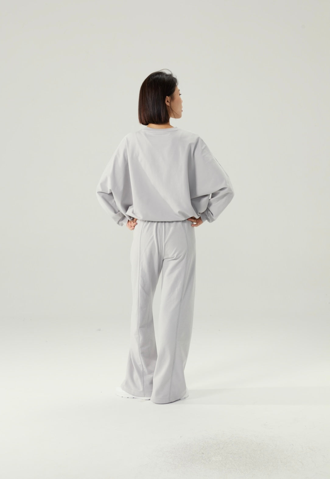 Cozy 直筒運動棉褲