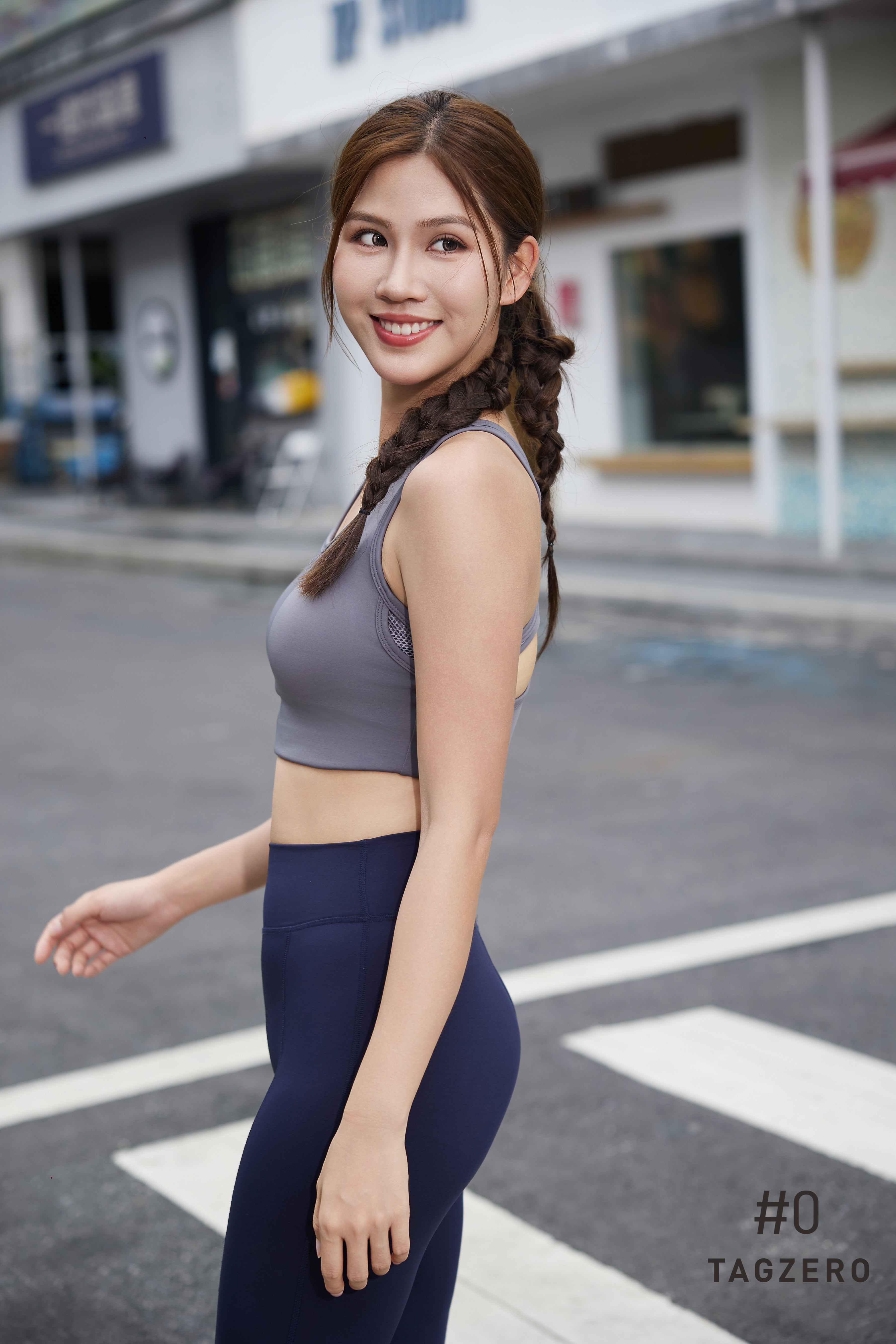 Layered Cut-out Bra Top