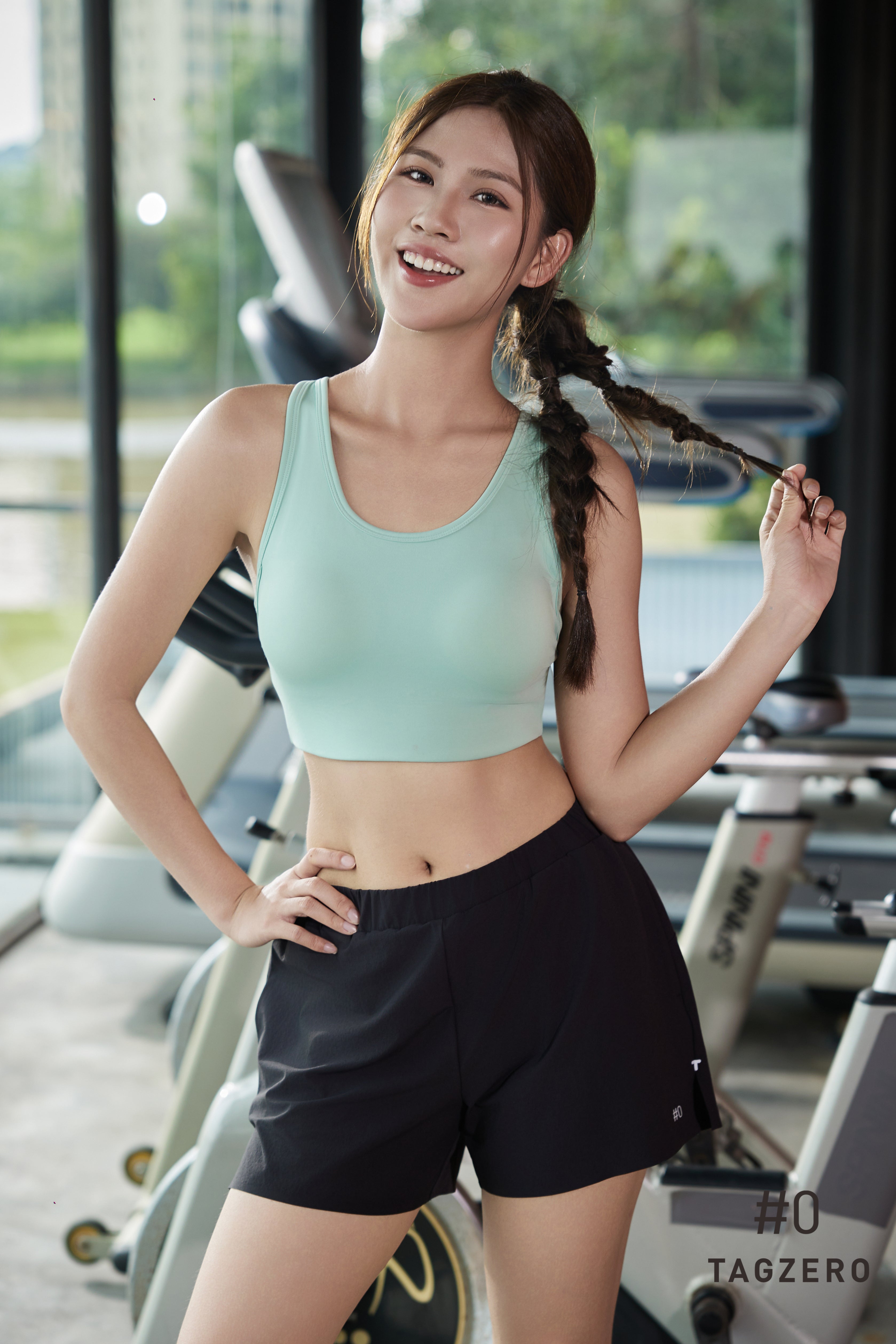 Layered Cut-out Bra Top