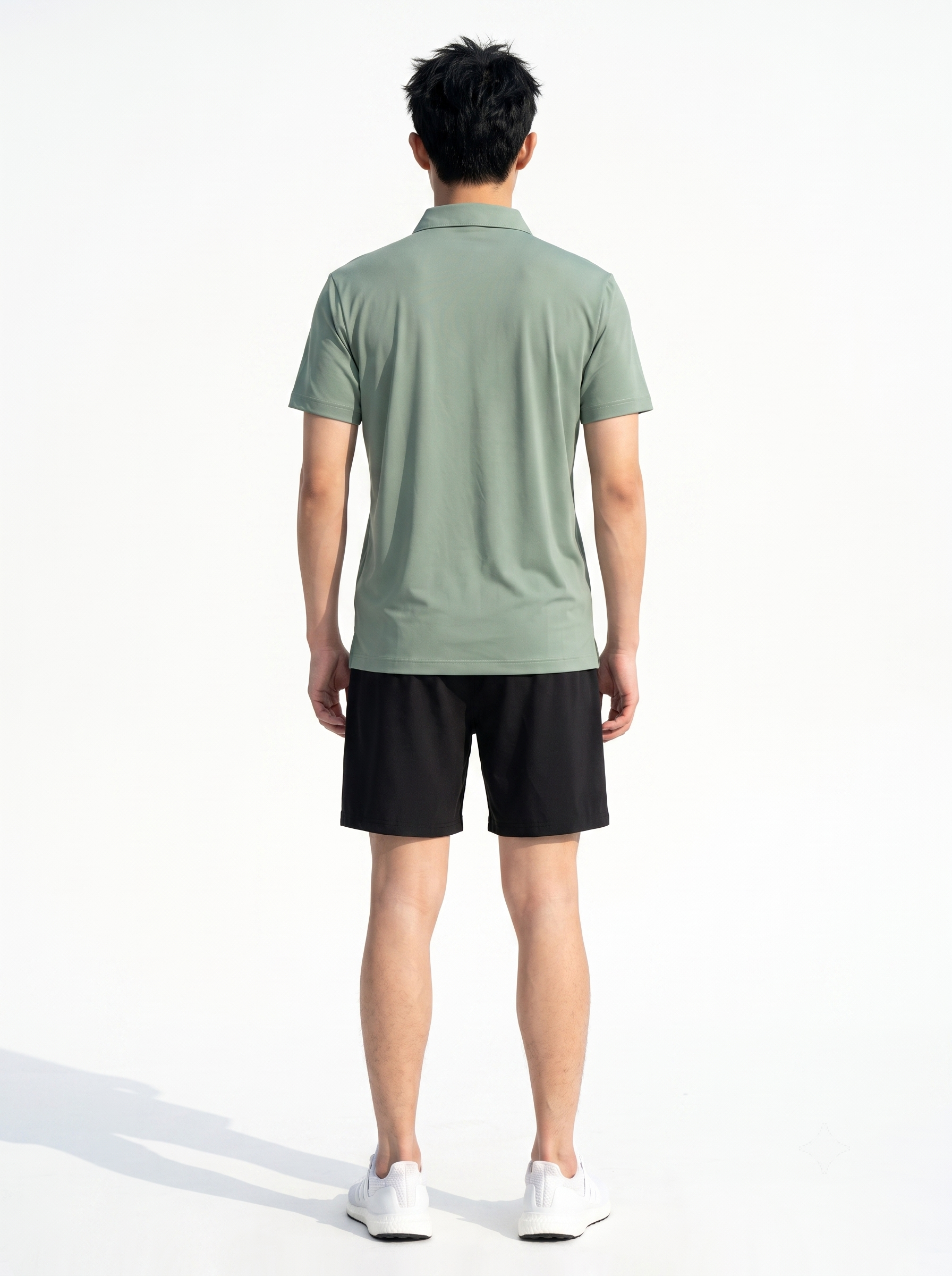紳⼠⾼球 | 男⼠機能⾼彈商務運動 Polo 衫