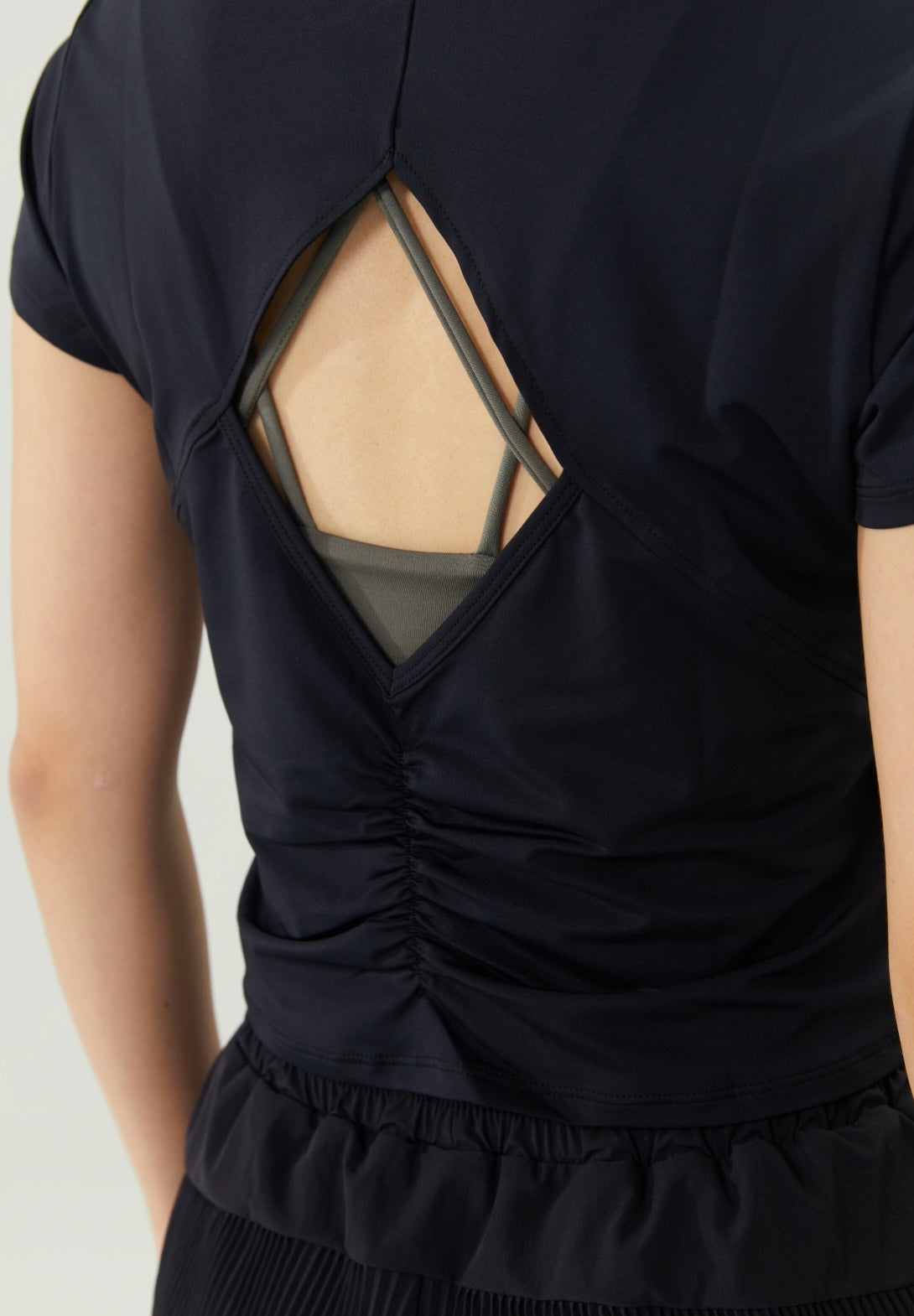 Back Detailed Cropped Top