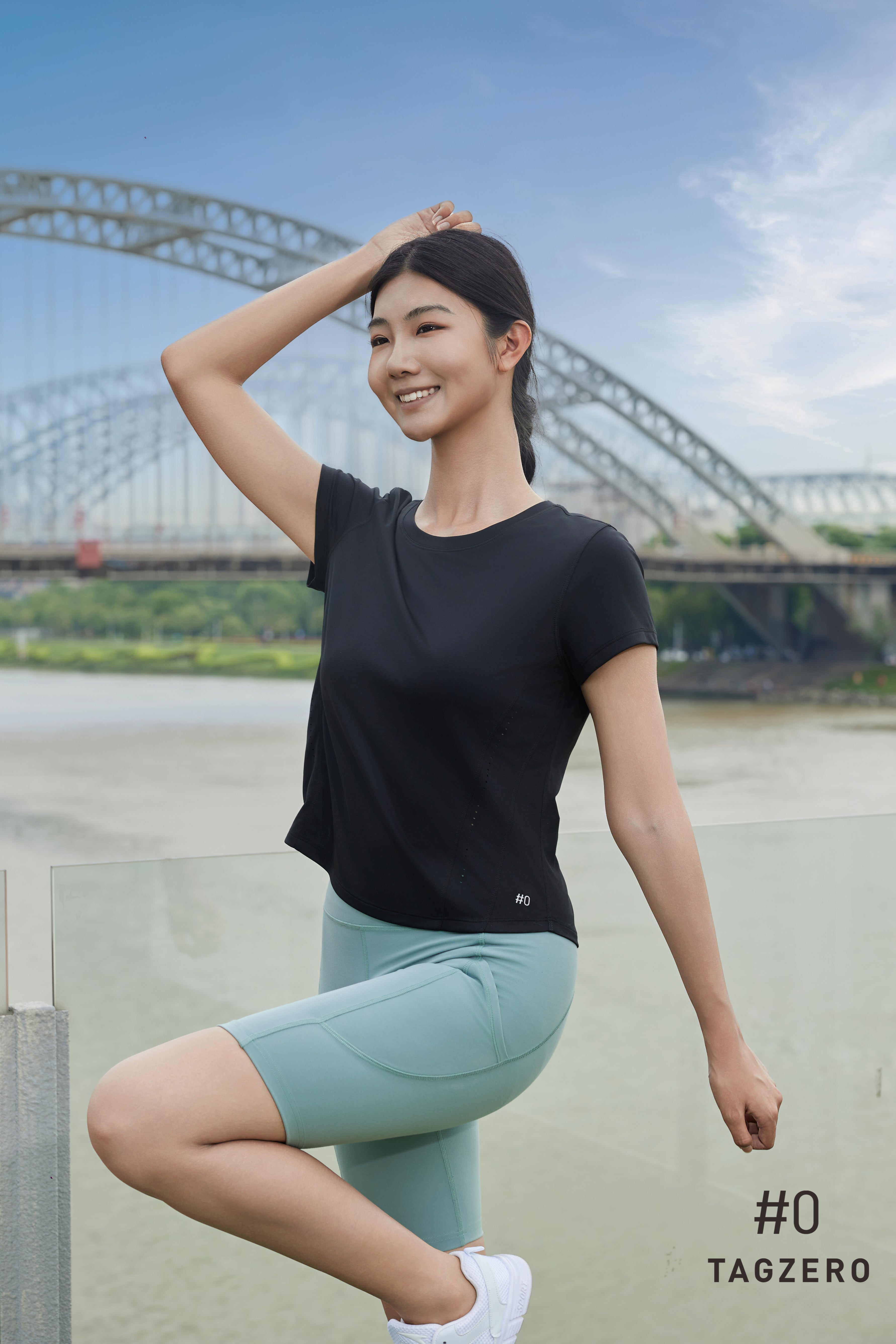 Speed-Dry Web Panel T-Shirt