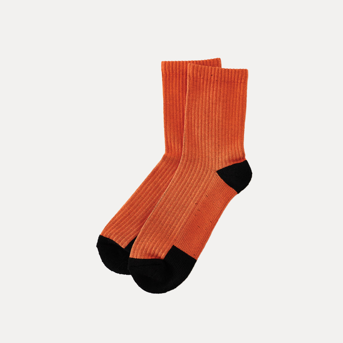 SOCKIC | ACTIVE Crew Sock - Hi Orange/Black